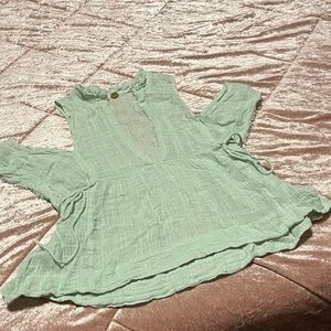 Elegant Mint Green Blouse